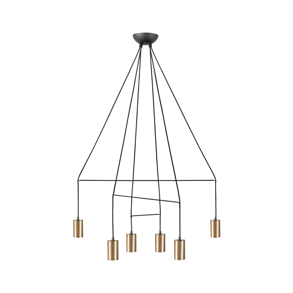 Nowodvorski Lampa wisząca IMBRIA 10W only LED 50/60Hz - Lity mosiądz - Miedziany III