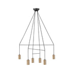 Nowodvorski Lampa wisząca IMBRIA 10W only LED 50/60Hz - Lity mosiądz - Miedziany III