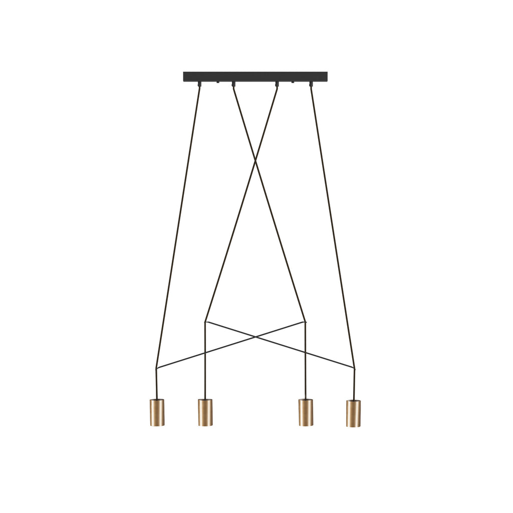 Nowodvorski Lampa wisząca IMBRIA 10W only LED 50/60Hz - Lity mosiądz - Miedziany IV