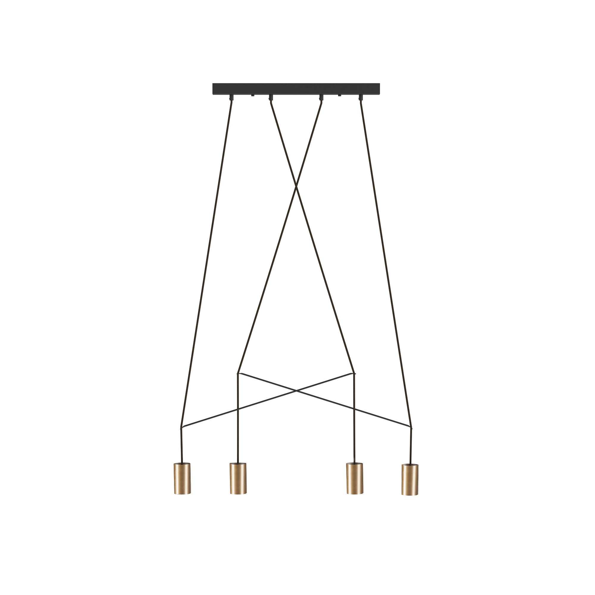 Nowodvorski Lampa wisząca IMBRIA 10W only LED 50/60Hz - Lity mosiądz - Miedziany IV