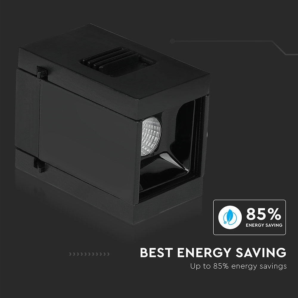 1W Punkt świetlny LED MAGNETIC / Barwa:3000K / Czarny / IP20 / Zasilanie:24V