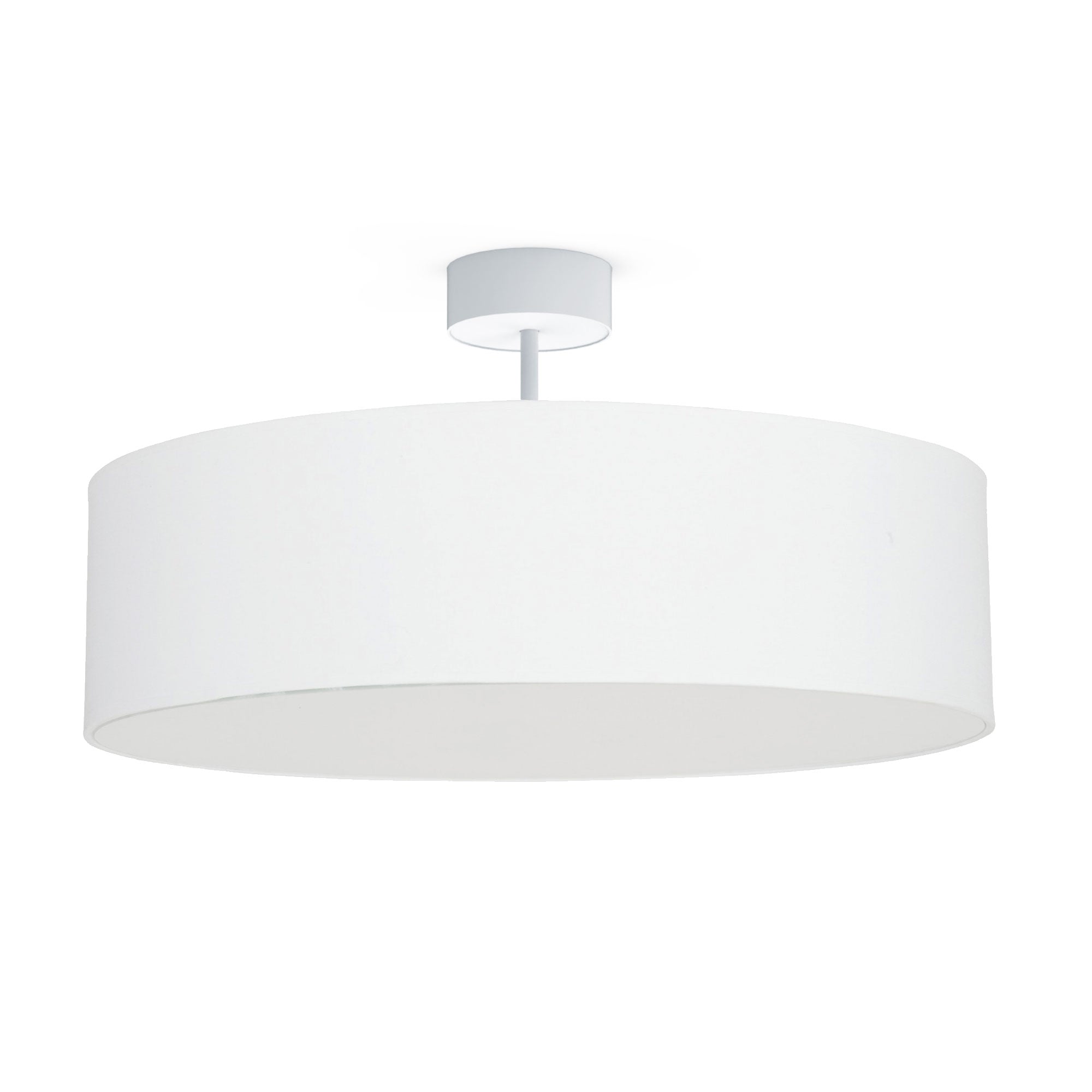Nowodvorski Lampa przysufitowa VIOLET 25W only LED 50/60Hz - Tkanina - Biały