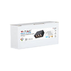 3*1W Punkt świetlny LED MAGNETIC / Barwa:3000K / Czarny / IP20 / Zasilanie:24V