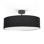 Nowodvorski Lampa przysufitowa VIOLET 25W only LED 50/60Hz - Tkanina - Czarny