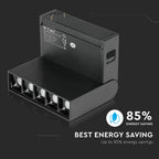 5*2W Lampa LED MAGNETIC/ Barwa:3000K / Czarny / IP20 / Zasilanie:24V