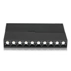 10*2W Lampa liniowa LED na szynoprzewód MAGNETIC / Barwa:3000K / Czarny / IP20 / Zasilanie:24V