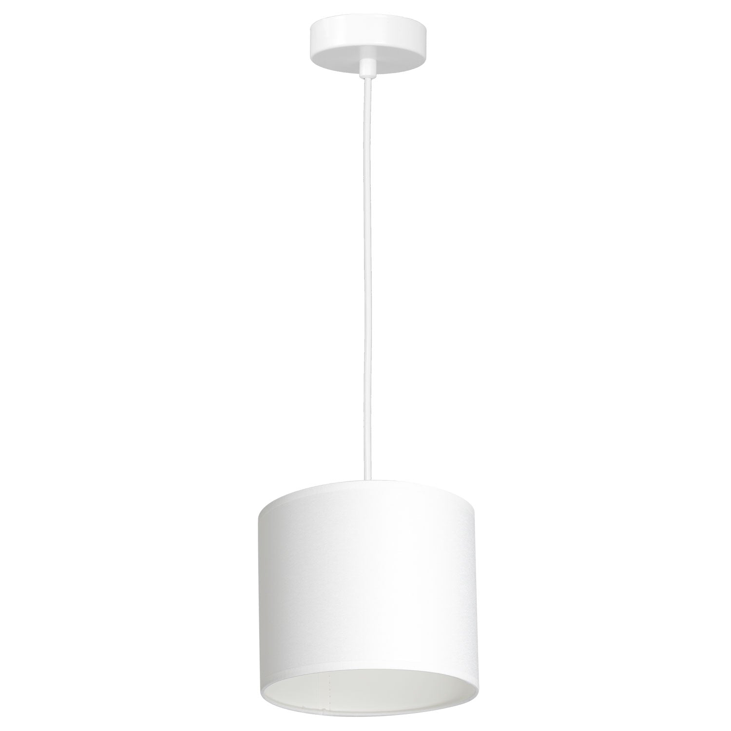 żyrandol Arden white, cylinder shade dia 180, h 150 white 1xE27