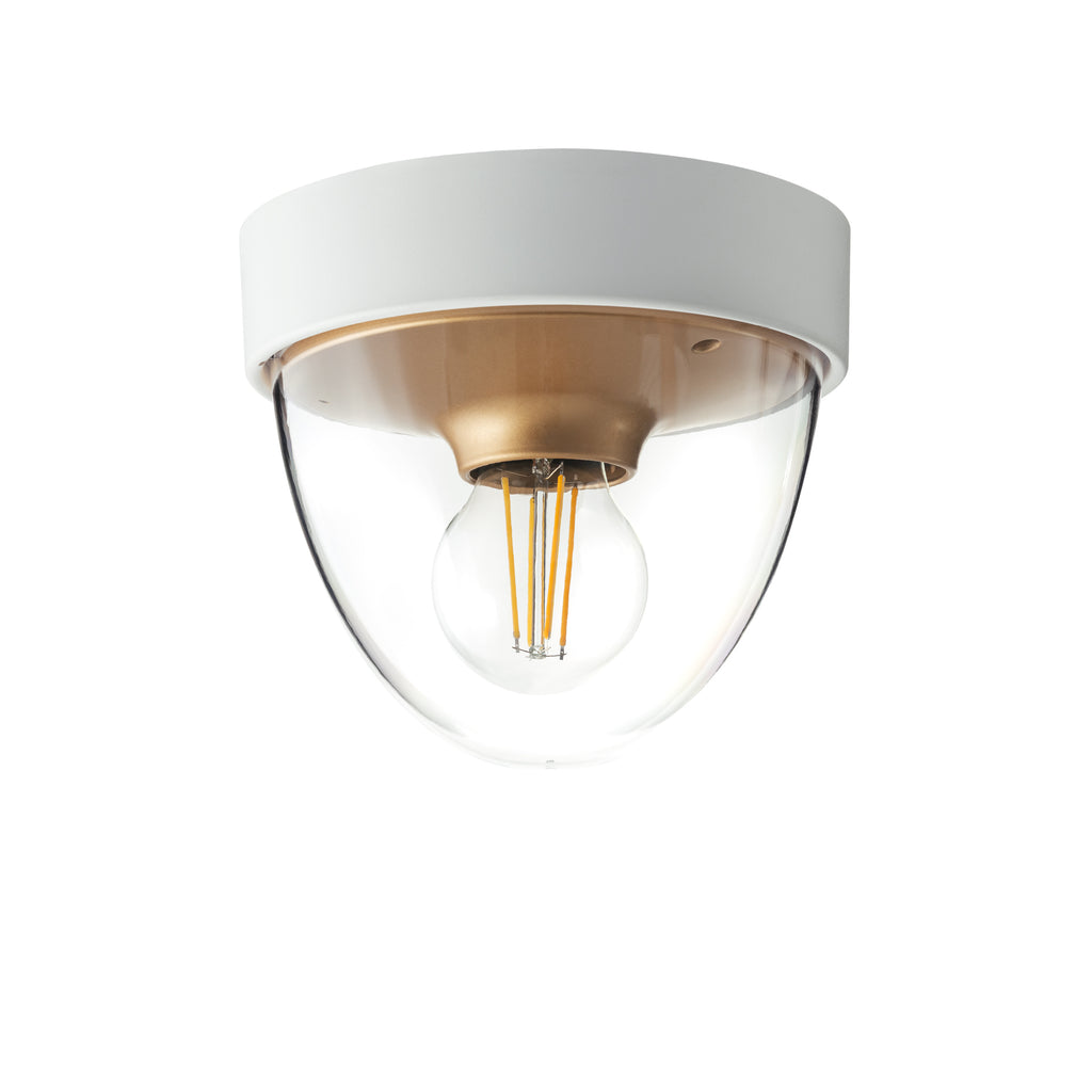 Nowodvorski Plafon NOOK 10W only LED 50/60Hz IP44 - Tworzywo sztuczne ABS - Złoty II