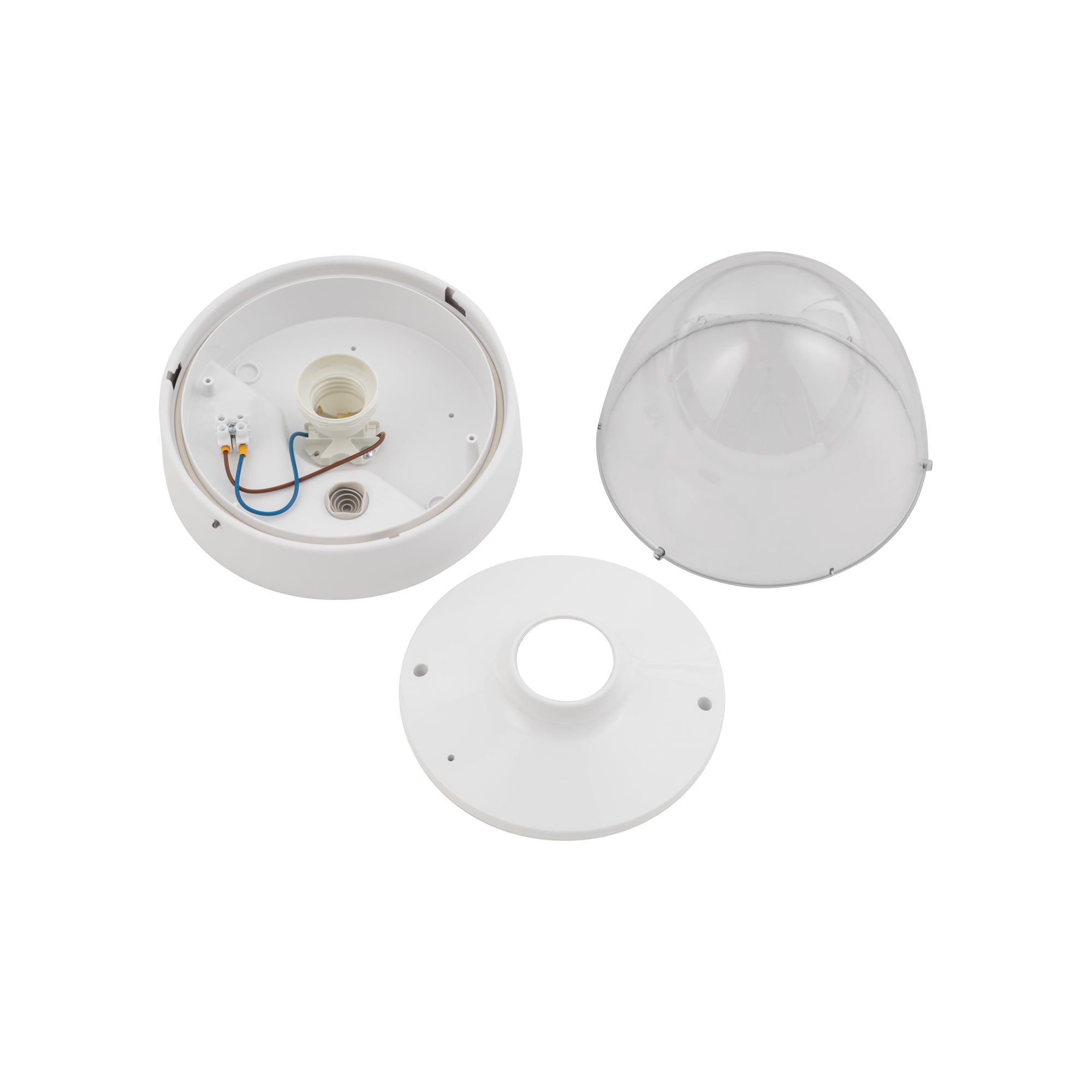 Nowodvorski Plafon NOOK 10W only LED 50/60Hz IP44 - Tworzywo sztuczne ABS - Biały