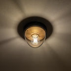 Nowodvorski Plafon NOOK 10W only LED 50/60Hz IP44 - Tworzywo sztuczne ABS - Złoty I