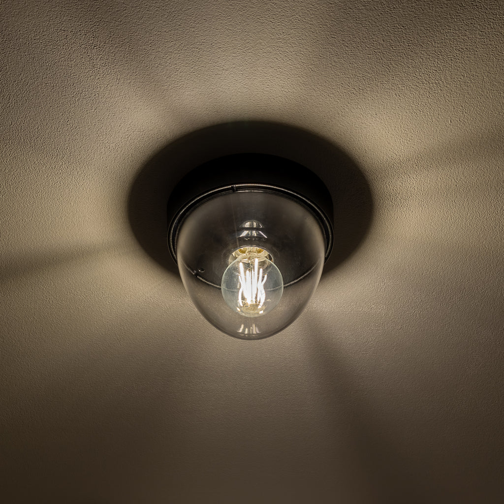 Nowodvorski Plafon NOOK SENSOR 10W only LED 50/60Hz IP44 - Tworzywo sztuczne ABS - Czarny