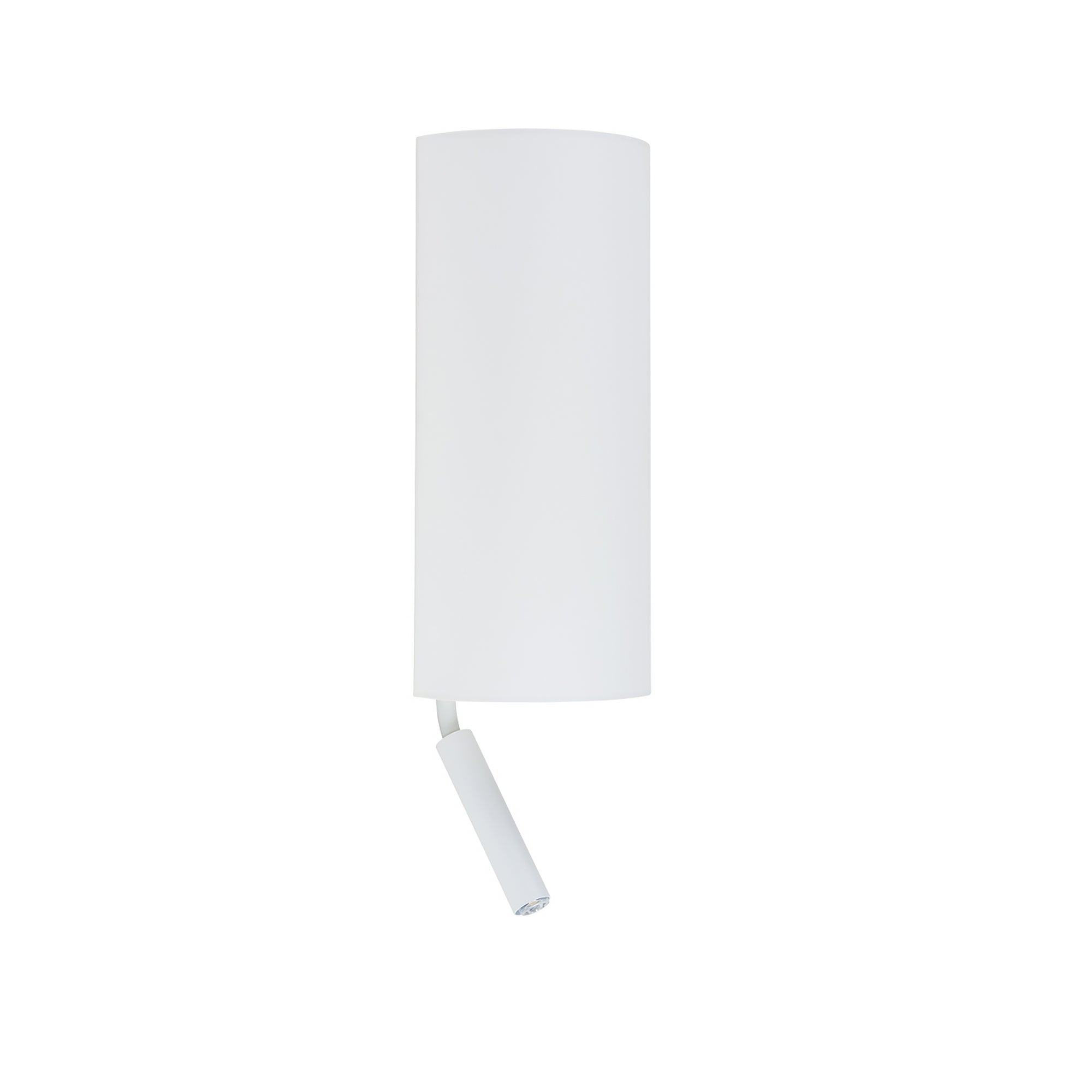 Nowodvorski Kinkiet z włącznikiem VELERO 10W only LED 50/60Hz - Tkanina - Biały 7983