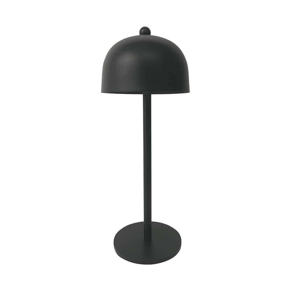 Lampka nocna LED zasilana bateryjnie / Wysokość:30cm / Bateria 1800mAh / Ściemnianie przez dotyk / Barwa:3w1 / Obudowa: Czarna