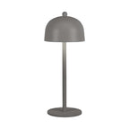 Lampka nocna LED zasilana bateryjnie / Wysokość:30cm / Bateria 1800mAh / Ściemnianie przez dotyk / Barwa:3w1 / Obudowa: Szara