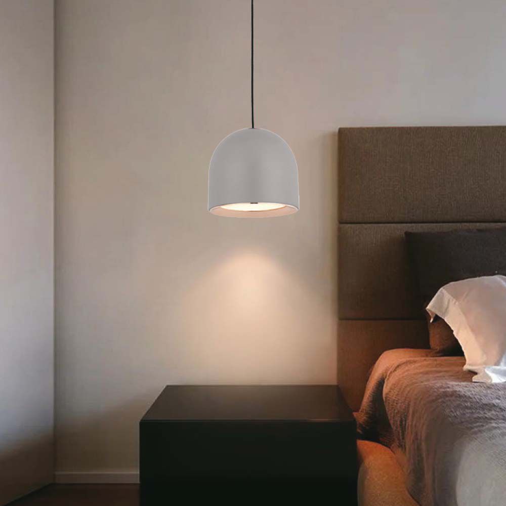 Lampa Wisząca LED / Barwa: 3000K / Obudowa: Jasnoszara