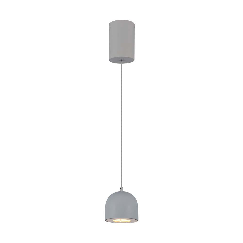 Lampa Wisząca LED / Barwa: 3000K / Obudowa: Jasnoszara