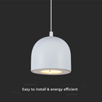 Lampa Wisząca LED / Barwa: 3000K / Obudowa: Biała