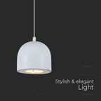 Lampa Wisząca LED / Barwa: 3000K / Obudowa: Biała