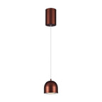 Lampa Wisząca LED / Barwa: 3000K / Obudowa: Jasnobrązowa