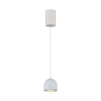 Lampa Wisząca LED / Włącznik dotykowy / Barwa: 3000K / Obudowa: Jasnoszara