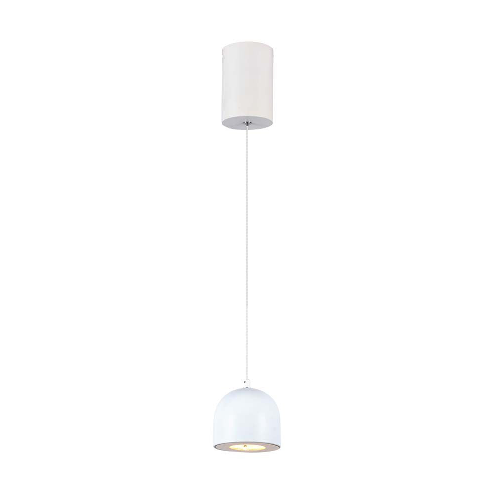 Lampa Wisząca LED / Włącznik dotykowy / Barwa: 3000K / Obudowa: Biała
