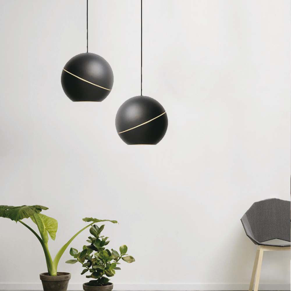 Lampa Wisząca LED / Barwa: 3000K / Obudowa: Czarna