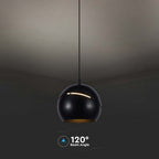 Lampa Wisząca LED / Barwa: 3000K / Obudowa: Czarna