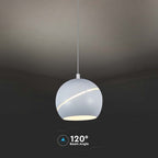 Lampa Wisząca LED / Barwa: 3000K / Obudowa: Biała