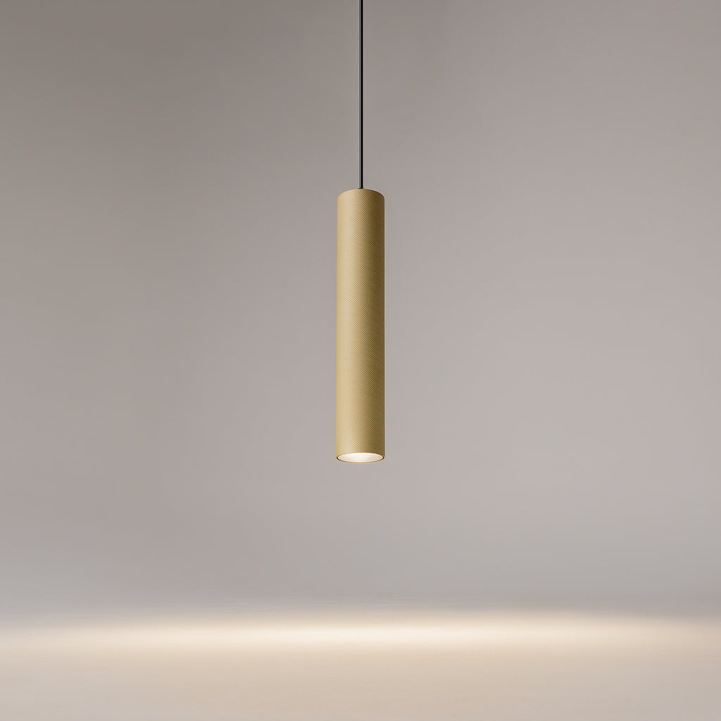 Maytoni Lampa wisząca Artisan - Aluminium - Złoty matowy P082PL-GU10-MG