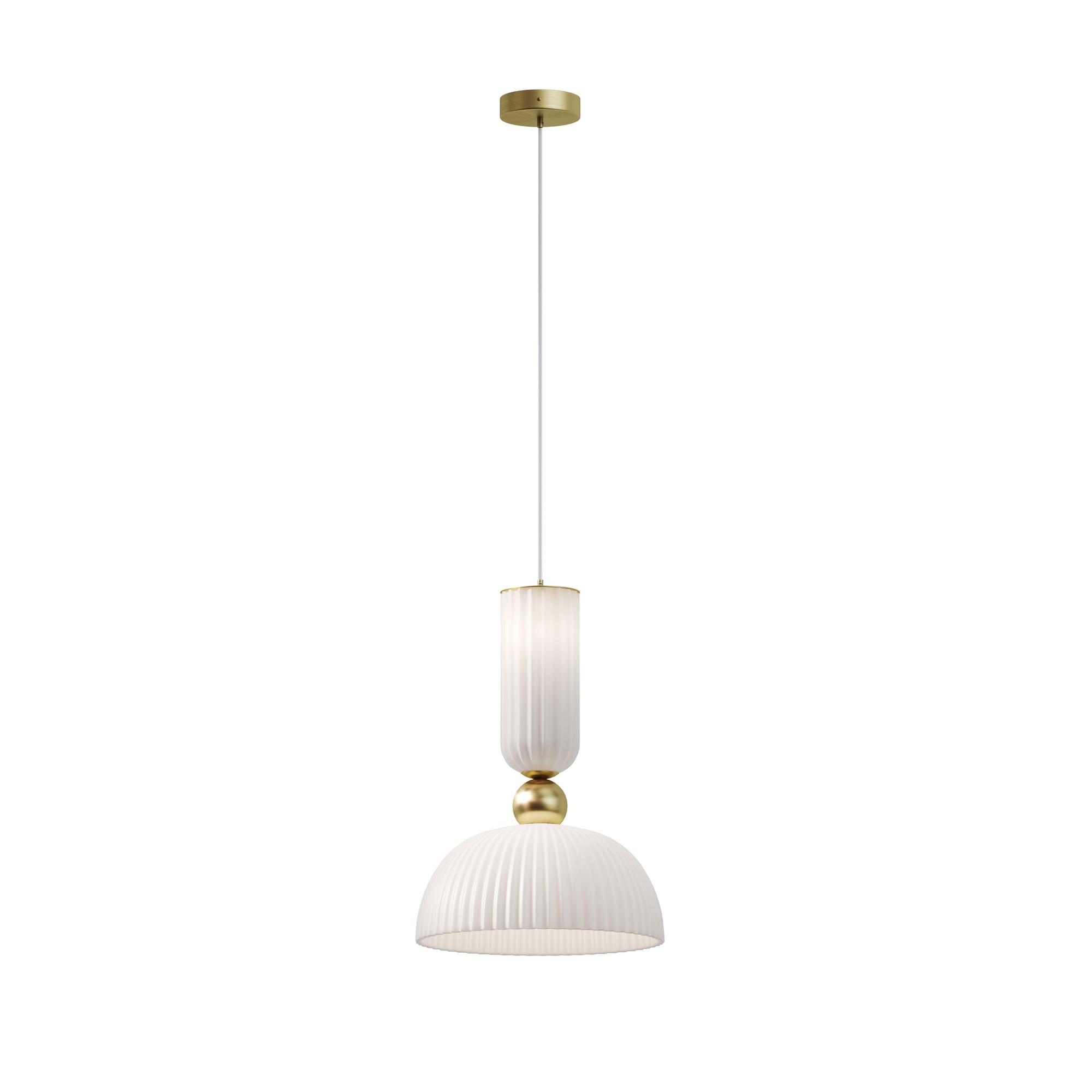 Maytoni Lampa wisząca Antic - Metal - Złoty MOD302PL-01W1