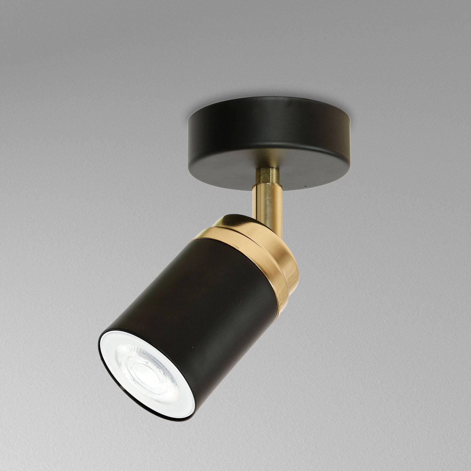spot Reno black/gold 1xGU10