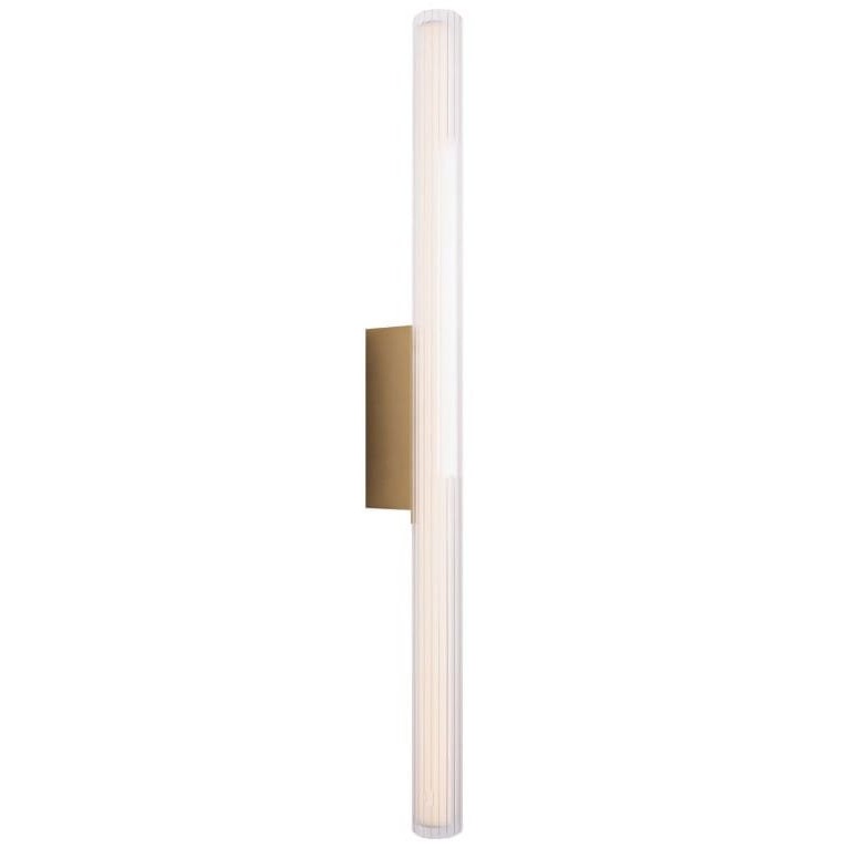 Maxlight Kinkiet Fayette - Aluminium + pc + szkło - Złoty W0368