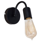 kinkiet Dow black 1xE27