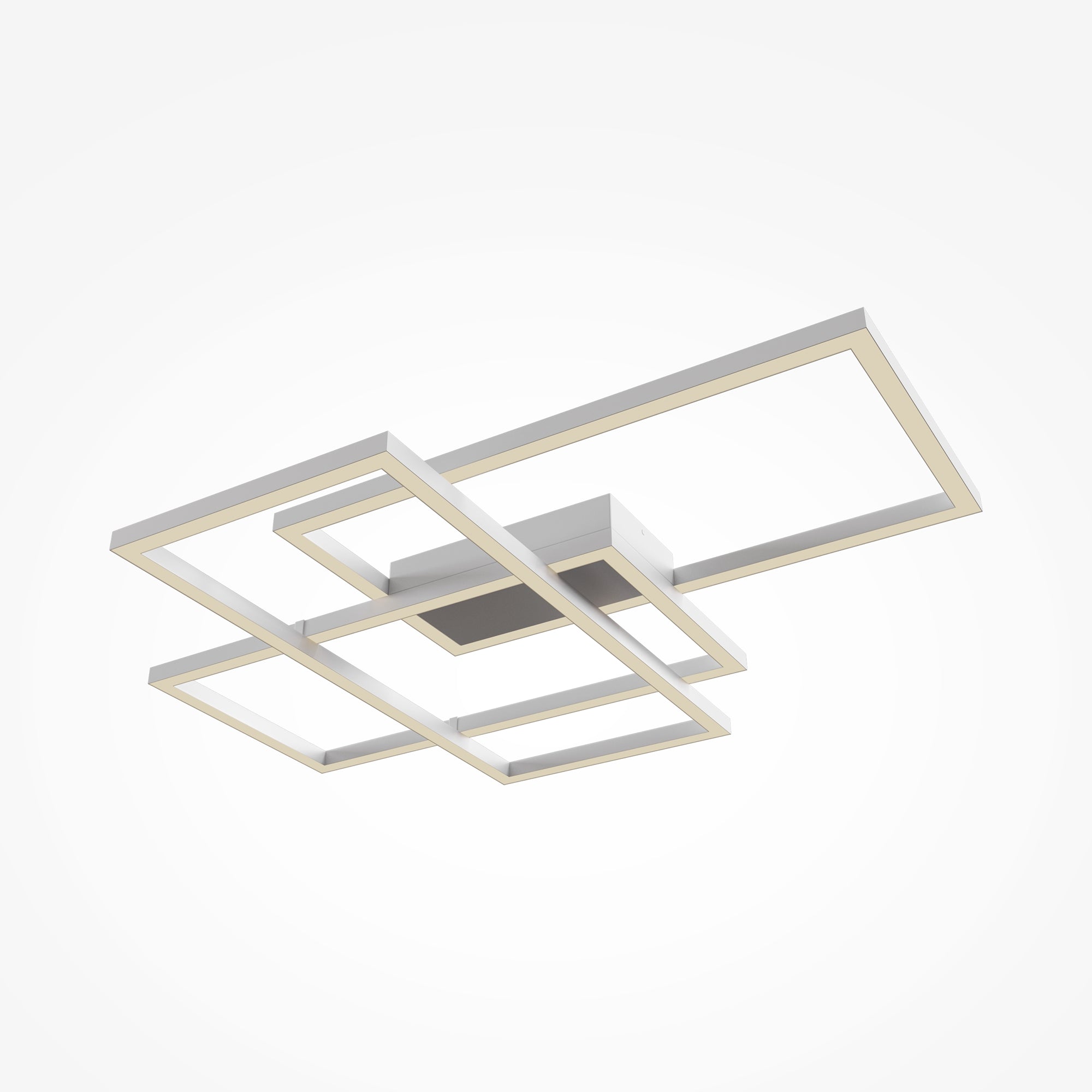 Maytoni Plafon Rida - Aluminium - Biały MOD015CL-L80WK