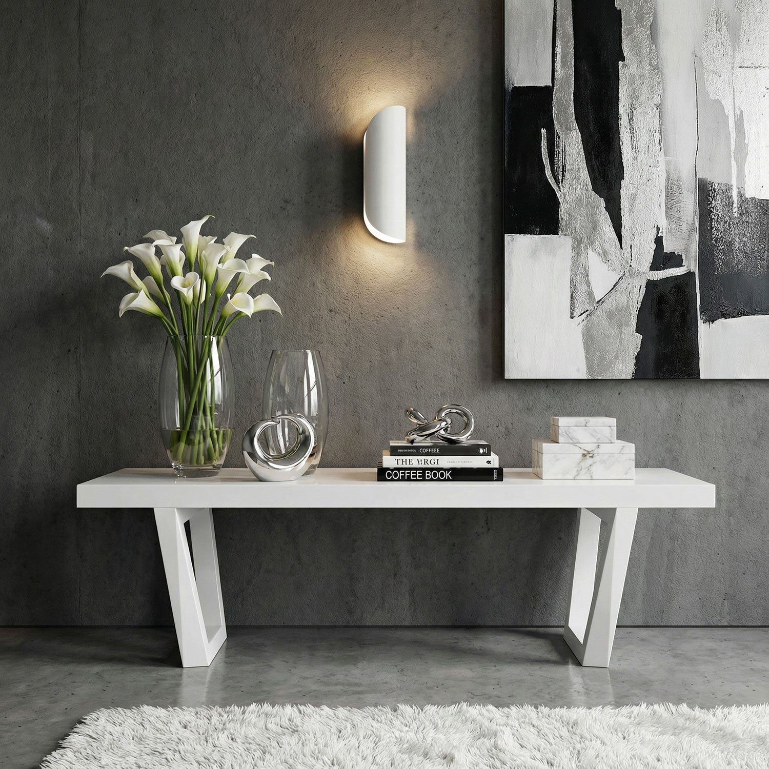 kinkiet Barbos white 2xG9