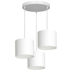 żyrandol Arden talerz dia 300, white, cylinder shade dia 180, h 150 white 3xE27