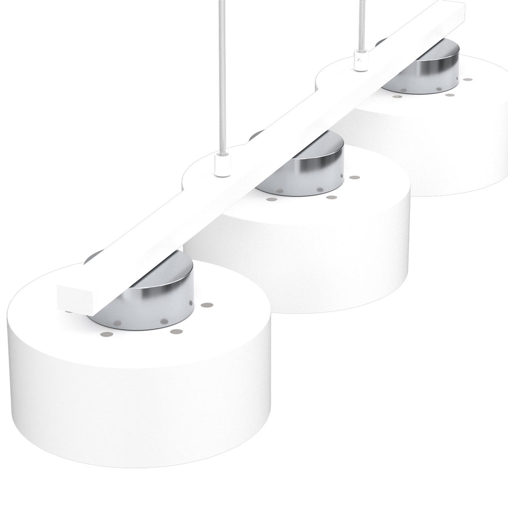 żyrandol Marti white/chrome 3xE27
