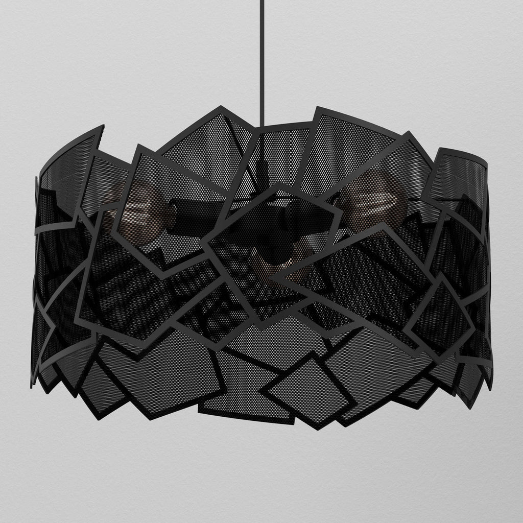 żyrandol Camo black 3xE27