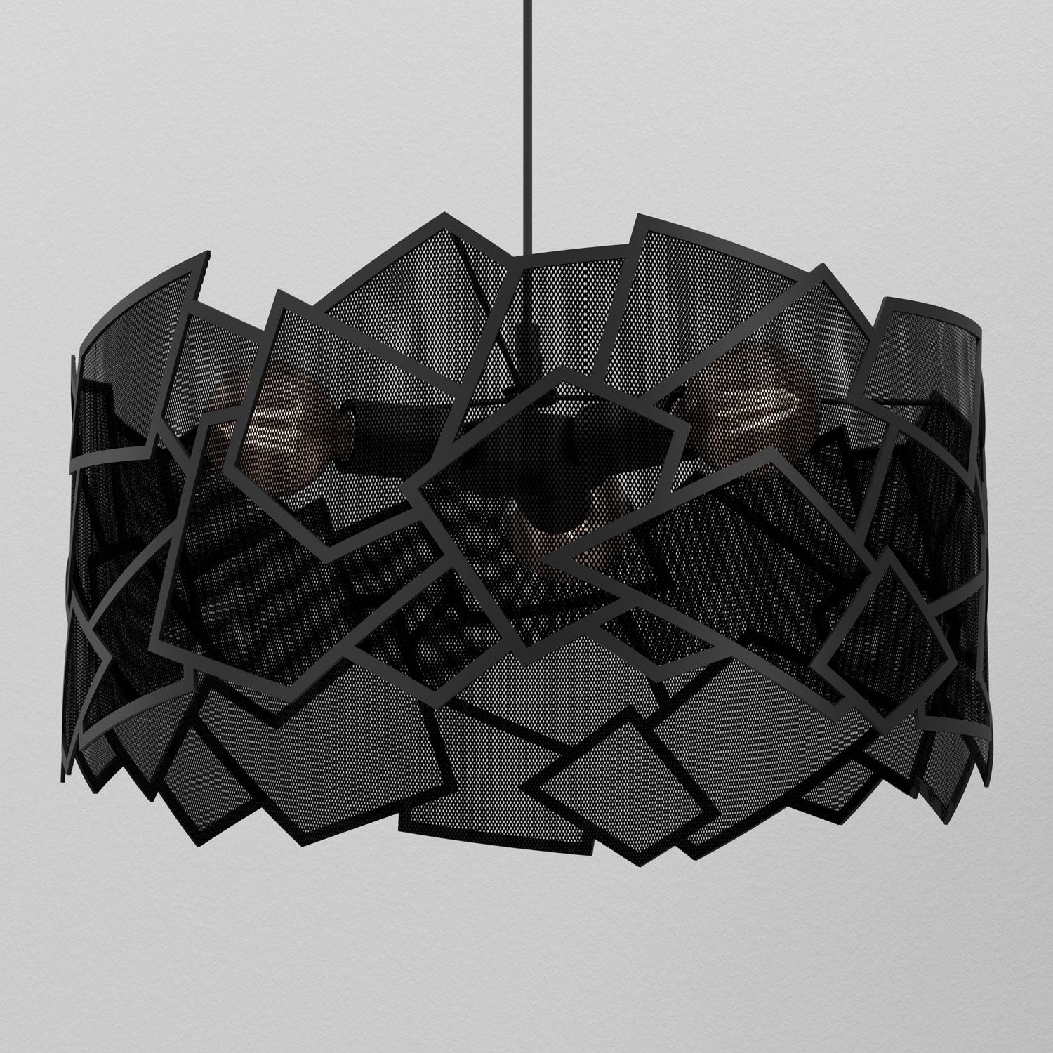 żyrandol Camo black 3xE27