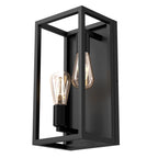 wall lamp Frame black 2xE27