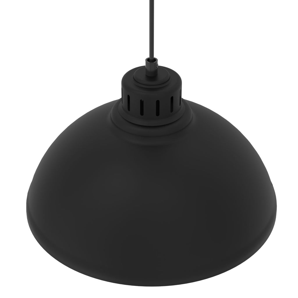 żyrandol Sven big black 1xE27