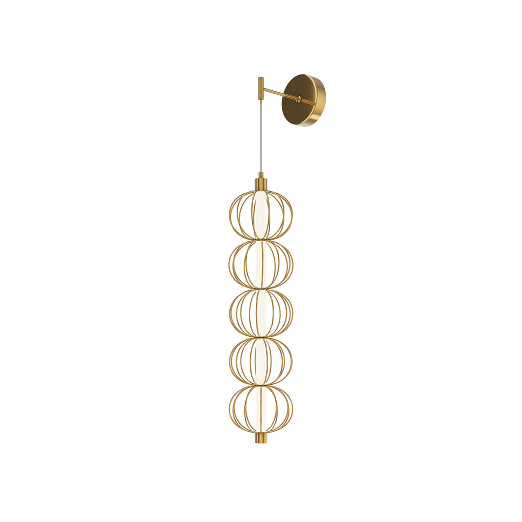 Maytoni Kinkiet Golden Cage - Metal - Złoty MOD216WL-L10G3K