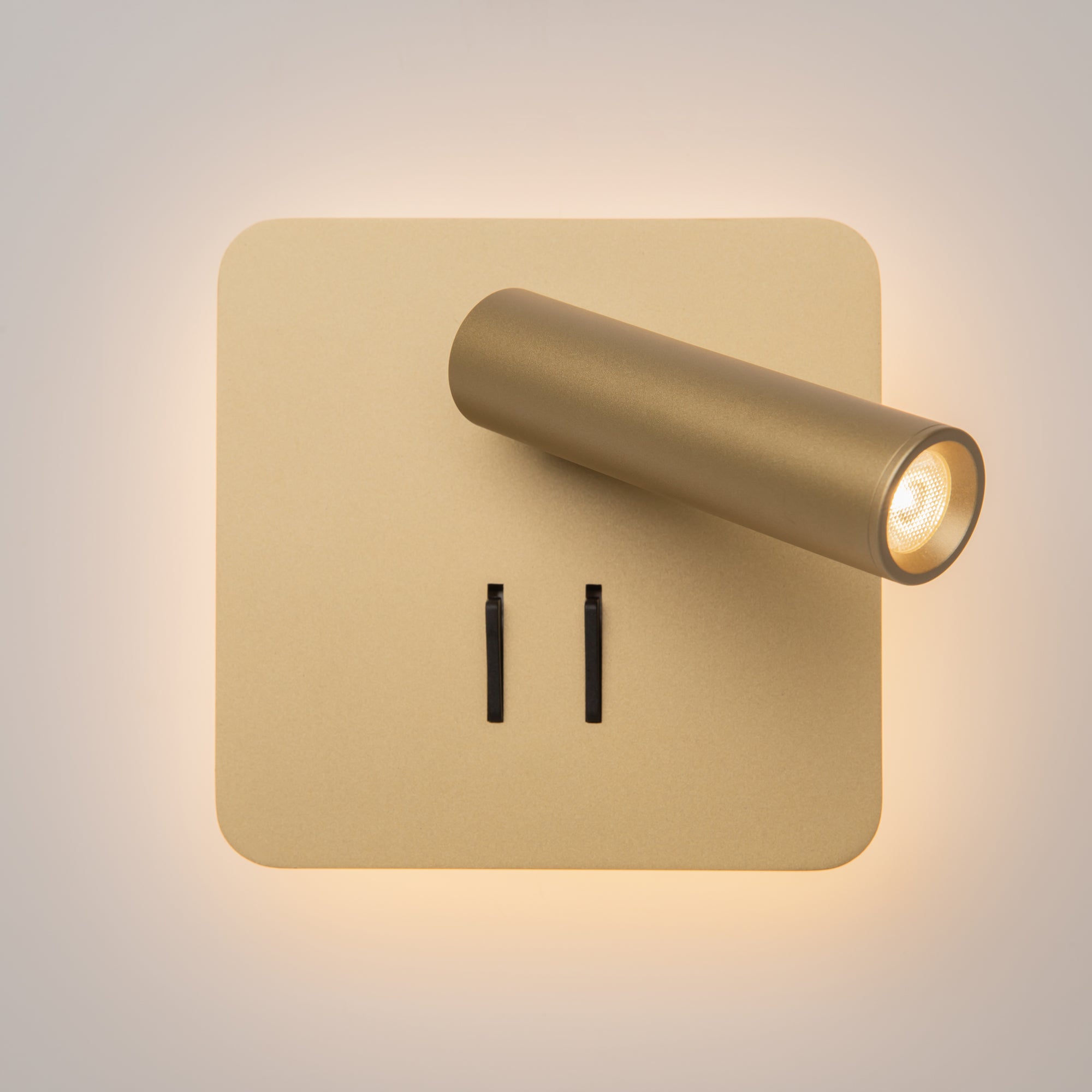 Maytoni Kinkiet Ios 176 - Aluminium - Złoty matowy C175-WL-01-6W-MG