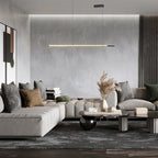 Maytoni Lampa wisząca Halo - Aluminium - Czarny MOD005PL-L36BK
