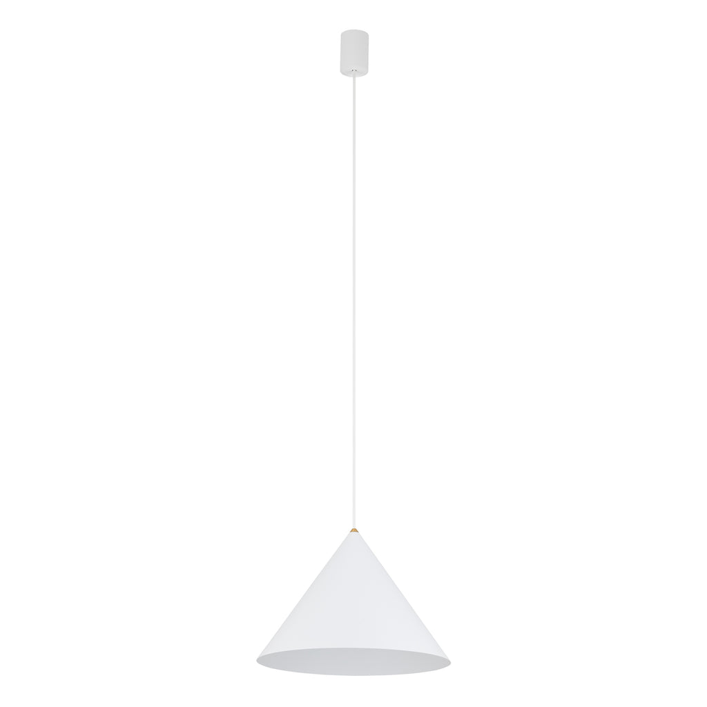 Nowodvorski Lampa wisząca ZENITH M 20W only LED 50/60Hz - Stal lakierowana - Biały