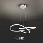 Dekoracyjna Lampa Wisząca LED / Barwa: 3000K / Obudowa: Biała