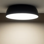 Nowodvorski Plafon SATELLITE M 25W only LED 50/60Hz - Stal lakierowana - Czarny 8016