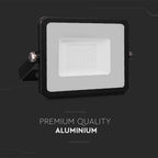 20W Naświetlacz LED SMD / Chip SAMSUNG / Przewód: 1m / Barwa:3000K / Obudowa: Czarna