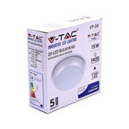 15W Plafon LED (Czujnik mikrofalowy) / Chip SAMSUNG / Barwa:3000K