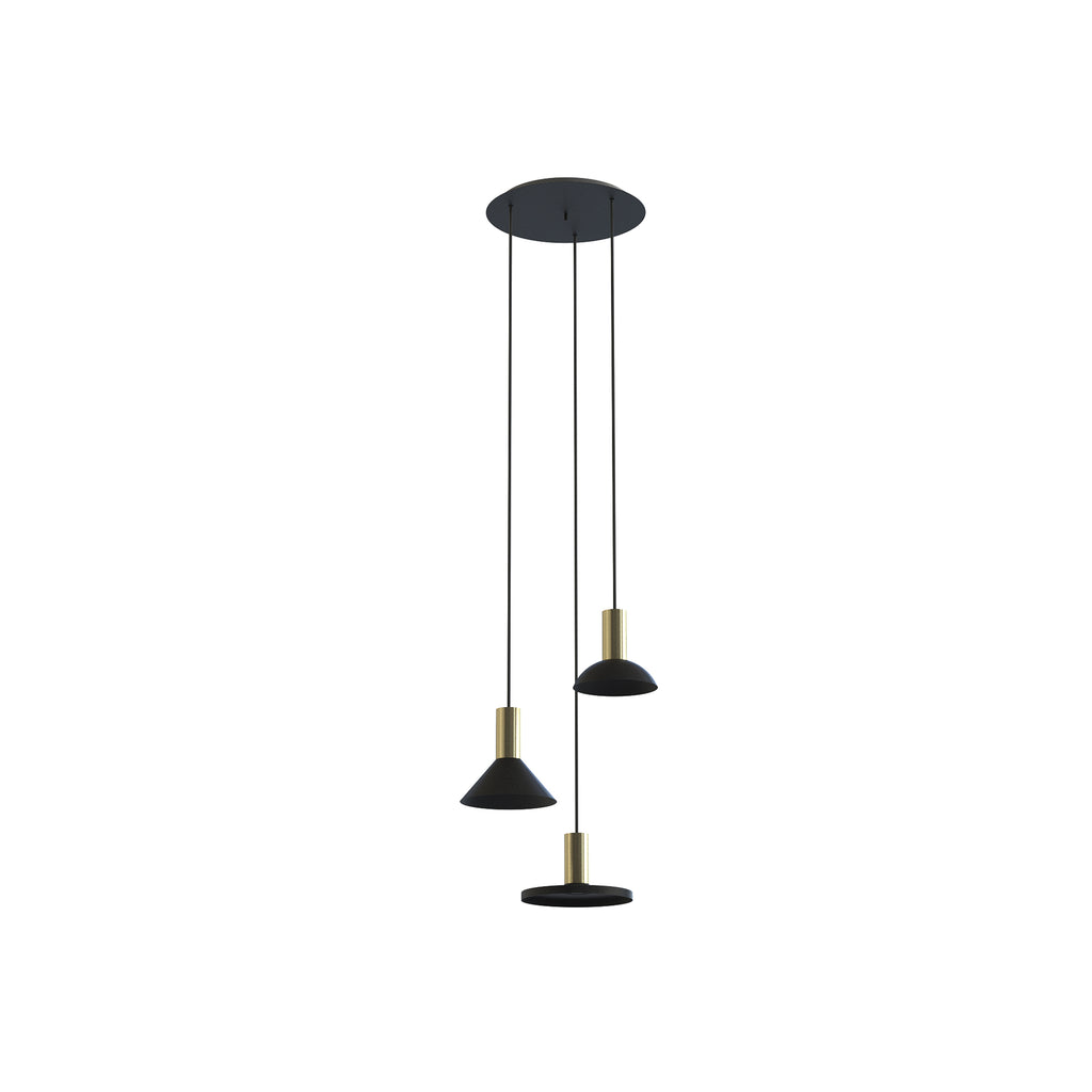 Nowodvorski Lampa wisząca HERMANOS 10W only LED 50/60Hz - Stal lakierowana - Czarny III